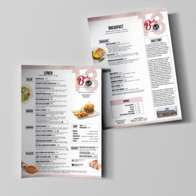 menu designer food restaurant arizona
